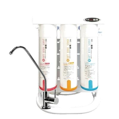 China Hotel 5 Stages Filter RO System Water Filter With Tank for sale