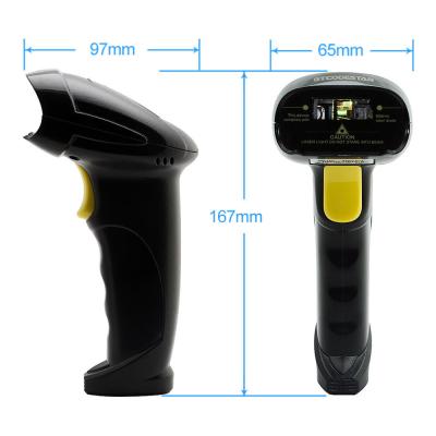 China Barway 1D Wired Barcode Scanner Handheld Laser Scanners Bar Code Reader BW-310 for sale