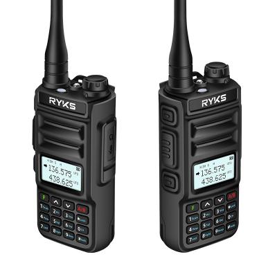 China Portable Reliable Durable Professional Factory Walkie Talkie Adjustable Black Two-way Radio Walkie Talkie for sale