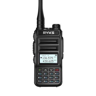 China Portable Reliable Durable Custom Logo China Supplier Digital Walkie-Talkie Two-Way Radio Black Adjustable Walkie Talkie for sale