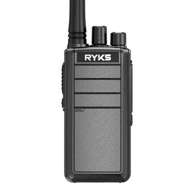 China Portable Reliable Durable High Quality Cheap Price Walki Talki Long Range Adjustable Two-Way Radio Black Walkie Talkie for sale