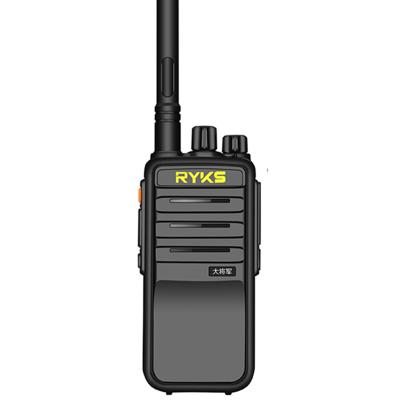 China Portable Reliable Durable New Product Factory Supplier Small Walkie-Talkie Black Support In Frequency Two-Way Radio Walkie Talkie for sale