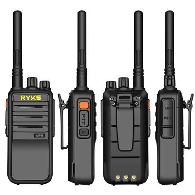 China Portable Reliable Durable Manufacturer Supplier Multiple Use Walkie Talkie Black Two-Way Radio Abs Walkie Talkie for sale