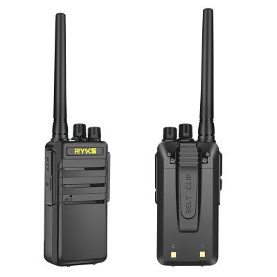 China Portable Reliable Durable Custom  Factory Direct Good Endurance Walkie Talkie Charging Walkie Talkie Black Two-Way Radio for sale