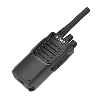 China Portable Reliable Durable High Quality Custom Wholesale Digital Walkie-Talkie Black Walkie Talkie Abs Two-Way Radio for sale