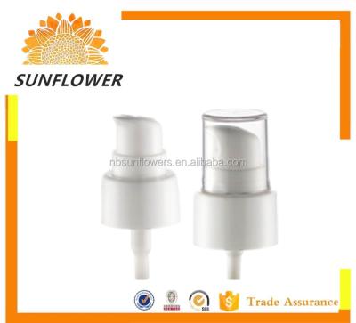 China Non Spill China Supplier Plastic Smooth Cream Dispenser Pump For Foundation Sun Cream for sale