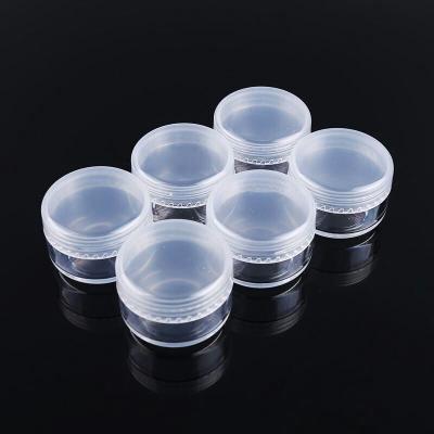 China Personal care 5ml volume cosmetic use plastic cream jar for sale