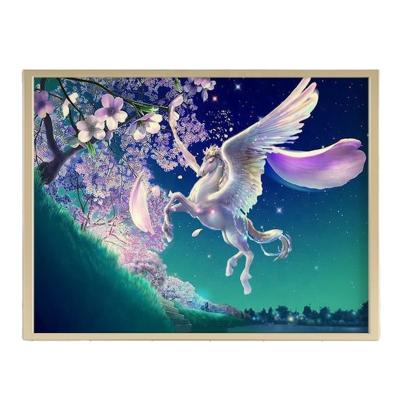 China Ahome Modern Hot Selling Handmade Wall Art Diamond Painting DIY 5D Oil Home Decre for sale