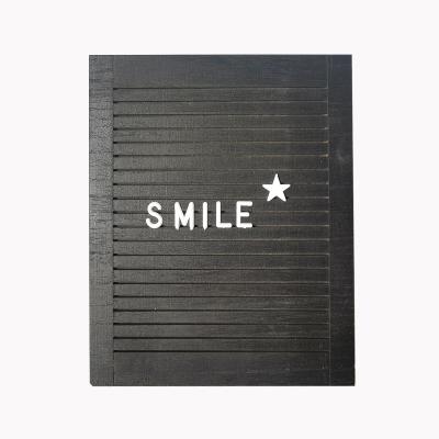 China Eco - Friendly Black Variable Letter Board Message Sign Board With Adjustable Stand for sale