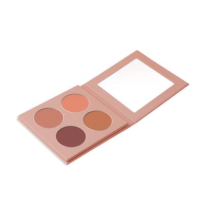 China Wholesale 4 Colors Face Cosmetics Highlighter Bar Makeup Private Label Powder Contouring Palette Waterproof for sale