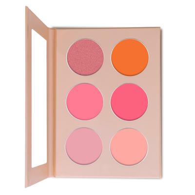 China Sunscreen New Waterproof Makeup Sunscreen Cheek Blush Palette Private Label Can Blush Palette Face Makeup For U for sale