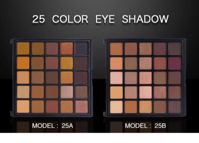 China Custom Waterproof Private Label 25 Colors Camouflage Eyeshadow Tray Earth Color Eyeshadow for sale