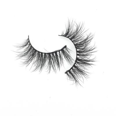 China Thick cheap price 3d mink crisscross lashes false eyelashes synthetic silk mink eyelashes seller for sale