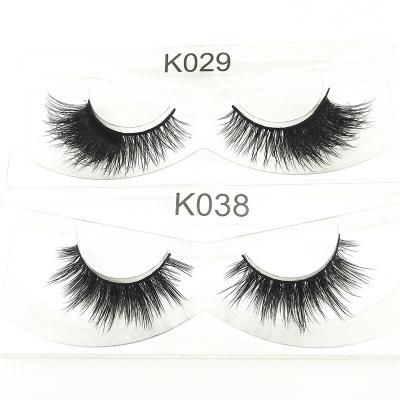 China Handmade Natural Soft Transparent Strip 5Dmink Lashes Factory Cheap Mink Lashes Lashes Wholesale Mink Lashes 10mm Fluffy Eyelashes for sale