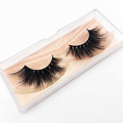 China Private Label False Eyelashes 3d Crisscross Mink Lashes Create Your Own Logo Eyelash for sale