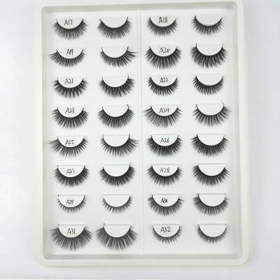 China Long Natural Soft New Custom Packing Lashes 3D Faux Silk Mink Lashes Synthetic Hair Individual Eyelash Extension for sale