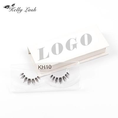 China Mink Lashes Wholesale Private Label Natural Soft Eyelash Extension 3d Custom Hair Lash False Eye Lashes for sale