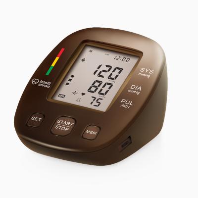 China High Quality Talking Acrylic Voice Support Blood Pressure Monitor With LCD Display for sale