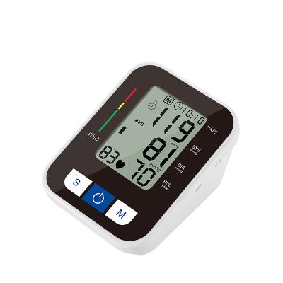 China Health Care Plastic Product Portable Blood Pressure Monitor Heart Rate Monitor for sale