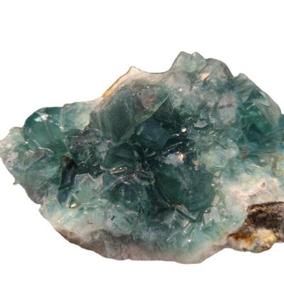 China China Wholesale Natural Fluorite Specimen Crystals Healing Crystal Stones For Home Decori Meditation Crystal Groups for sale