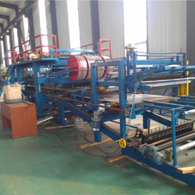 China Building Material Shops Competitive Price Automatic Sandwich Panel Making Machine for sale