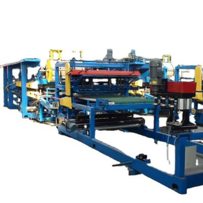 China Building Material Stores Galvanized Hydraulic EPS Roof Sandwich Panels Roll Forming Machine for sale