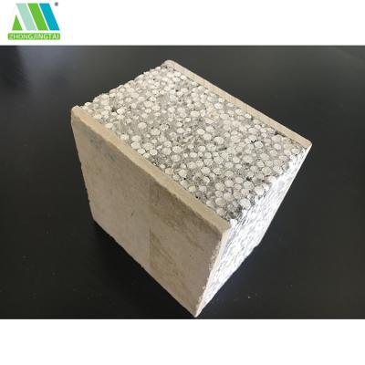 China Interior/Exterior Sound Wall Sandwich Cement Proof EPS Partition Wall Warehouse House Panel for FIJI Residential Building Project for sale