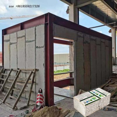 China Modern Partition Wall Concrete Wall Panel Building Block For Hotel House Building Materials for sale