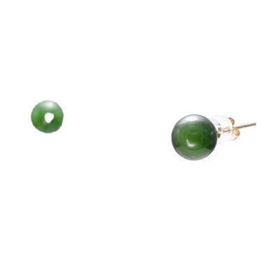 China CLASSIC Most Popular 925 Silver Stud Earrings , Jade Earrings For Women for sale