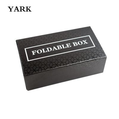 China Handmade Luxury Flip Top Cardboard Paper Foldable Box Magnetic Closure Gift Box With Lid for sale