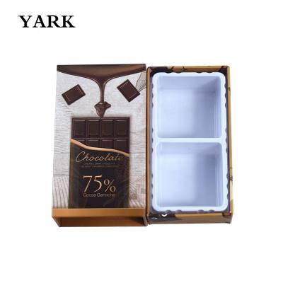 China Handmade Custom Edible Chocolate Bar Wrapper Package Kid Heavy Duty Chocolate Box Packaging for sale