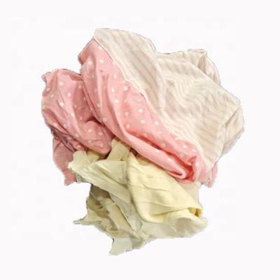 China Strong material high quality soft light color cotton wad capacity water absorption capacity water oil blended T-shirt cloths for sale