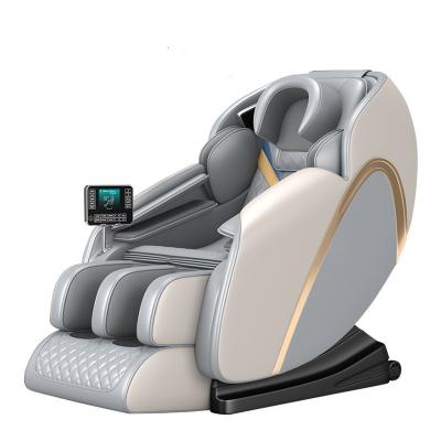 China Home Luxury Electric Smart Body AI Recliner Stretch 3D Robot Thai Hand SL Track Weightless 4D Shiatsu Massage Chair for sale