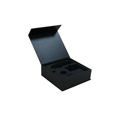 China Recyclable Hot Selling Massage Instrument Packaging Case Black Shake Color Box Facial Storage Box for sale