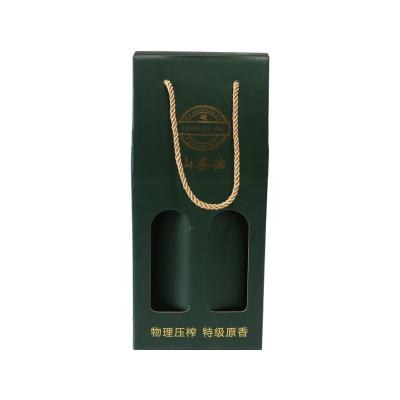 China Wholesale Printed Recyclable Custom Wine Bottle Hard Box Gift Box Luxury Packaging Portable Food Box for sale