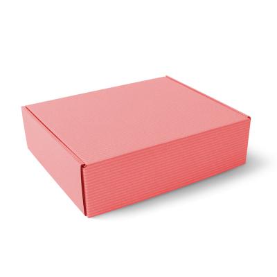 China Recycled Materials Wholesale Customize Unique Colored Printed Logo For Hair Extension Packing Corrugated Wigs Mailing Box Customized Box for sale