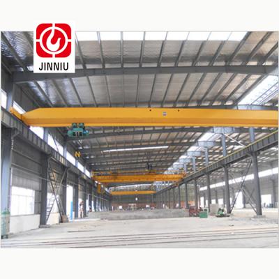 China Bridge 3 5 Metallurgy 2 Building Material Stores 10 20 Ton Single Girder Overhead Crane for sale