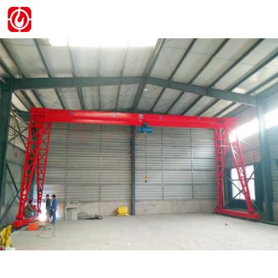 China Gantry Crane Jinniu 100 Ton Shipyard Gantry Crane Price 0.5t 1t 2t 3t Single Girder Lift Cranes 10 Box Shaped Gantry Cranes for sale