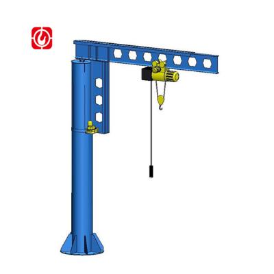 China Gantry Crane Customized 360 degree swivel Jib Crane With Electric Hoist for sale