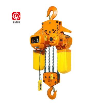 China Hotels Quality Electric Hoist Electric Chain Hoist With Electric Trolley for sale