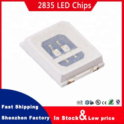 China High quality Red Yellow Green Purple Bule 2835 0.2w 0.5W SMD Led Chip for sale