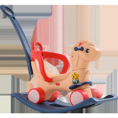 China Ride on Toy Promotional Various Custom High Quality Kids Horses in Skyrocking Horse Plastic Toys for sale