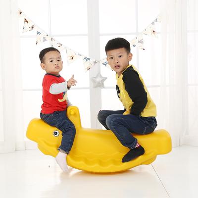 China High Quality Plastic Cute Animals Seesaw Cute Animals Outdoor Baby Playground Kids Playground Small Seesaw For Kindergarten Use for sale