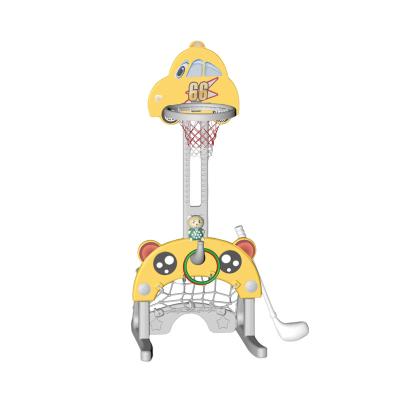 China Adjustable Mini Rack Portable Kids Basketball Stand Baby Ring Toy Stands School Playground Small Basketball Hoopbackboard for sale