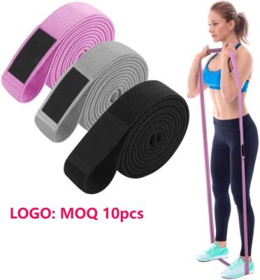 China Fitness Exercise Gym Yoga Exercise Hip Adjustable Long Fitness Resistance Bands Long for sale