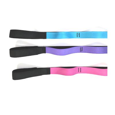 China Yoga Yoga Stretch Strap Nylon Stretching Strap with 8/10/12 Loops Stretch Strap Yoga Strap OEM Customized Logo for sale