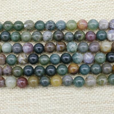 China Natural Pleochroic/Pleochroism Loose Beads Of Beautiful Fancy Precious Indian Agate 8mm Gemstone For Jewelry for sale