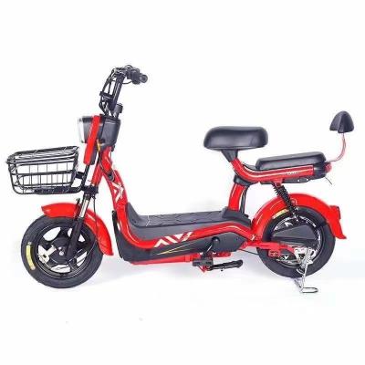 China Electric vehicle adult portable electric bicycle double wheeled battery car steel domestic for sale