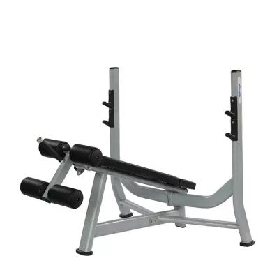 China High Quality Fitness Center/GYM Weightlifting Barbell View Bench GYM Fitness Equipment Drop Press Bench for sale