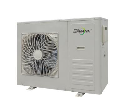 China Outdoor household low ambient temperature air source heat pump cold water frequency conversion unit for sale